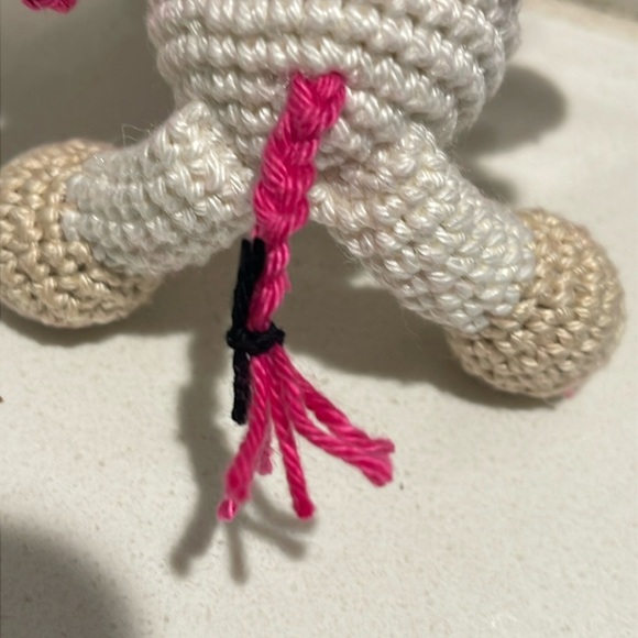 Handcrafted Unicorn 🦄 Amigurumi Decor Toy Crochet Figure Doll Magic Fantasy - Picture 8 of 12